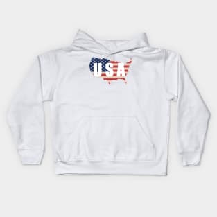 Vintage USA Kids Hoodie